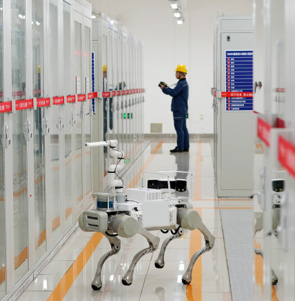 2025.11.04 智能四足巡檢機器人  巡檢案例